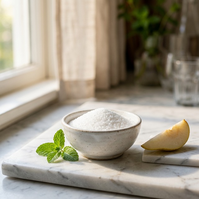 Eritritol: qué es, propiedades y cómo usarlo