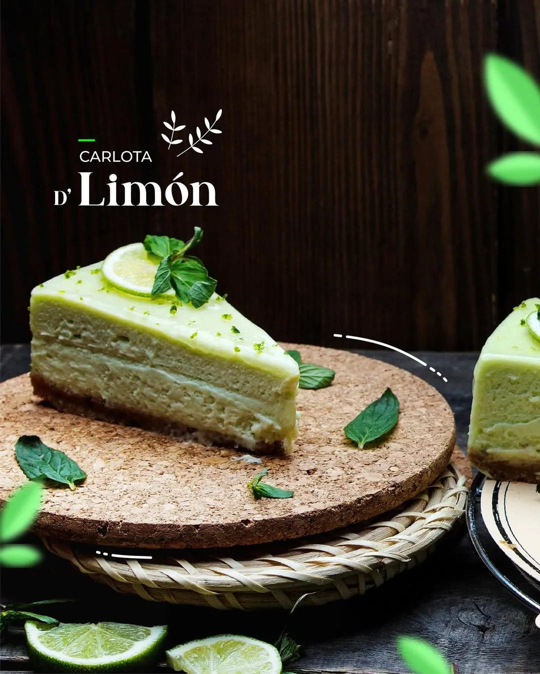 Carlota de limón ligera